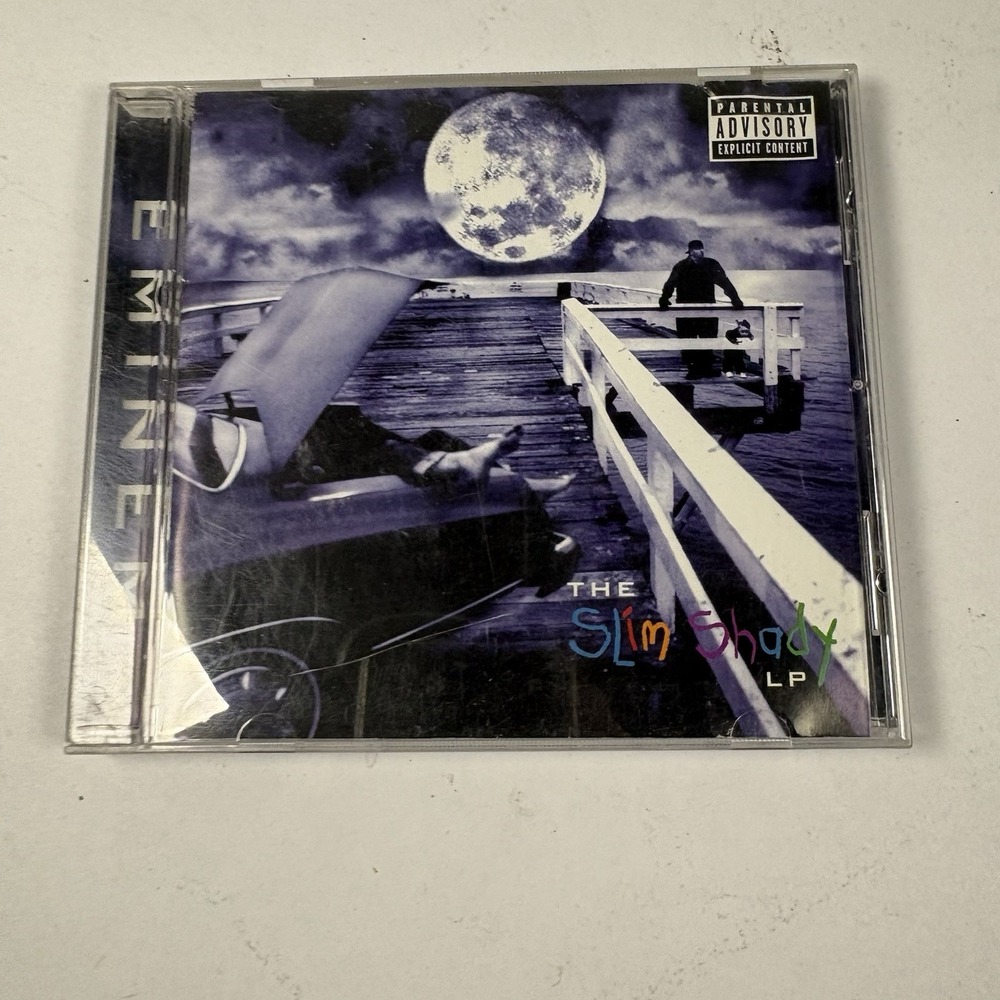 Eminem- The Slim Shady LP Music CD With Case And Inlay